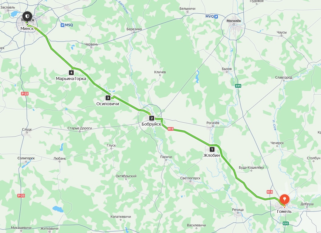 Минск Гомель
